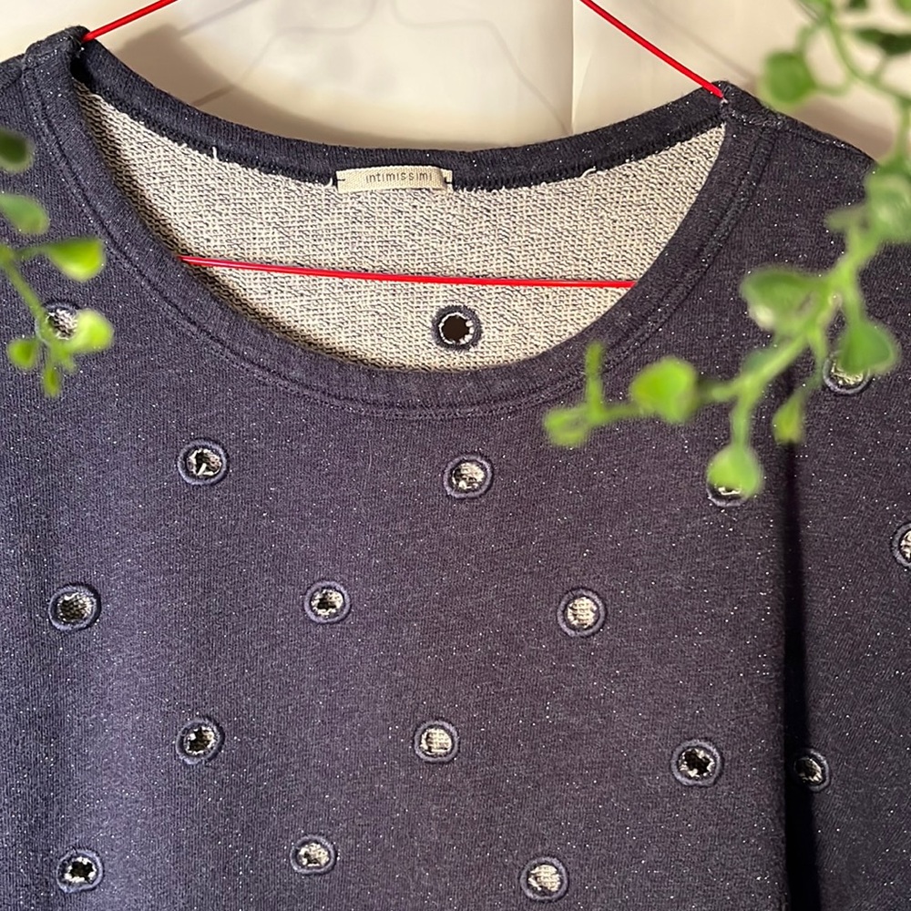 Intimissimi Shirt with glitter & holes M